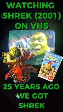ASMR: Watching SHREK (2001) On VHS For 25 Years Of Shrek! 📼