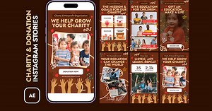 Charity and Donation Instagram Stories