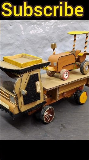 How to make remote control rc truck with cardboard #truck#youtubevideo #video