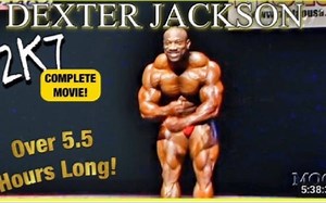 健美传奇Dexter Jackson 2007年的完整训练视频。（DVD版，片长5个半小时）