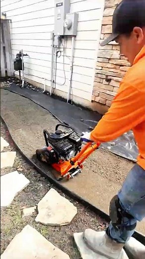 Power Through Any Project! 🚀 VEVOR Vibratory Tamper in Action