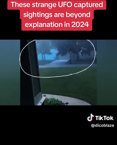 Unexplained UFO Sightings in 2024