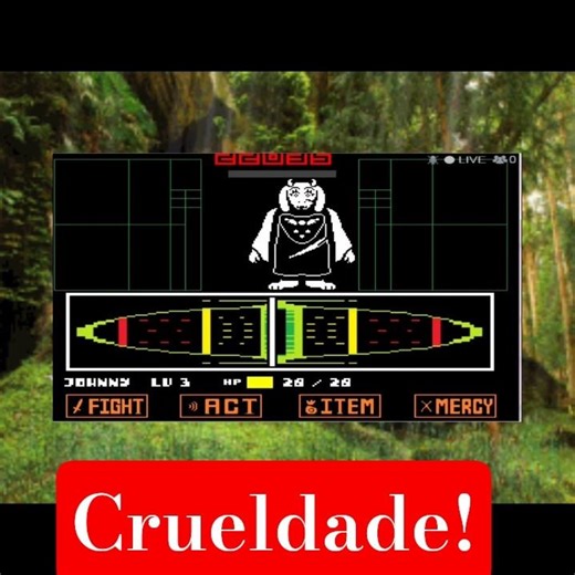 A morte da Toriel! 🐐🚫#undertale #indiegames #tobyfox #undertalebr