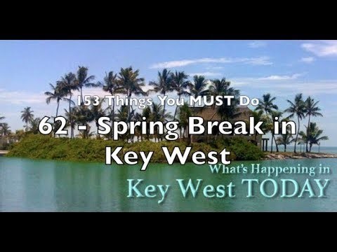 Best Things to Do in Key West 62: SPRING BREAK IN KEY WEST
