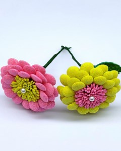 8.7K views · 376 reactions | Most beautiful glitter flower making very easy tutorial at home - Wonderful valentines gift ideas with eva glitter foam sheet paper flower from foamiran #flower #diy #Gift | Craftsome | Facebook