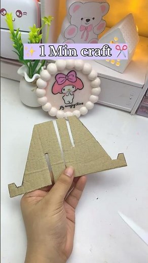 How to Make a Canvas Stand Without Ice Cream Sticks 💖| Easy DIY Craft Ideas | Art and Craft