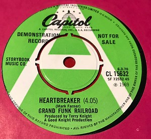Grand Funk Railroad - Heartbreaker / Please Don't Worry