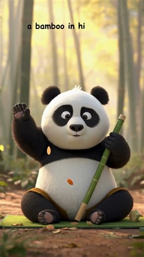 Panda Nap Pose 🐼 | Funny Animal Yoga for Kids | KokoYoga Shorts #yogaforkids