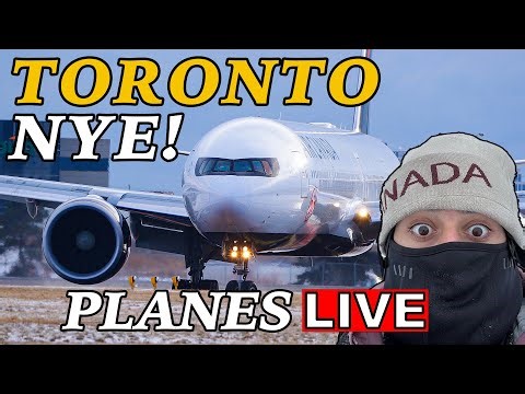 🔴 LIVE Toronto New Year Eve Airport(YYZ)! Dec 31ST, 2025!