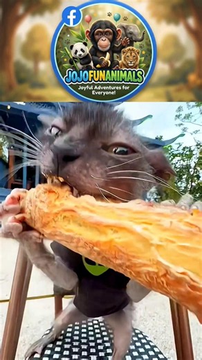 This Cat Is Obsessed With Bread! 😹🥖 #shorts