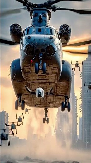 Giant Buffalo Hybrid Helicopter Rescue Mission