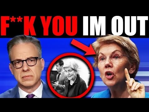 Elizabeth Warren LEAVES MID INTERVIEW after Jake Tapper Defends Trump By Asking THIS ONE QUESTION!