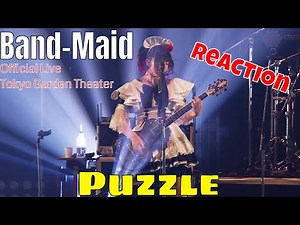 Band-Maid - Puzzle (Reaction) | Official Live Video | Tokyo Garden |