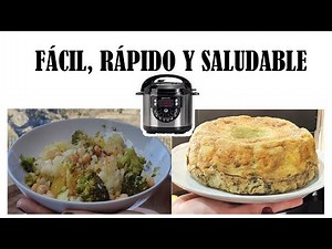 💥2 Recetas Fáciles, rápidas y SALUDABLES💚 Olla programable NEWCOOK / olla GM
