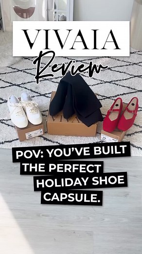 POV: you’ve built the perfect holiday shoe capsule ✨ I reviewed 3...
