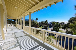 Folly Beach Vacation Rental | Steps to Beach. Relax in Dog Friendly Ocean View Home, 2 Master Suites & Porch |  Home Rental