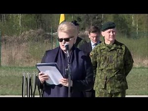 Lithuanian President Dalia Grybauskaitė Speech