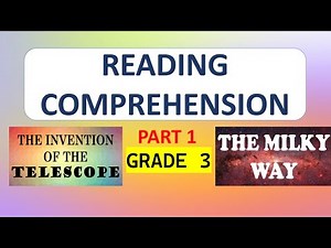 READING COMPREHENSION GRADE 3 - PART 1
