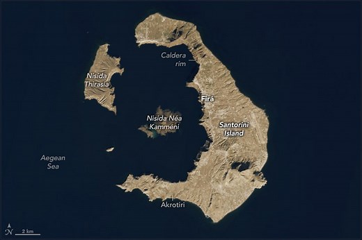 Santorini’s Hidden Worlds - NASA Science
