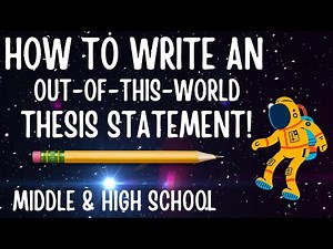 How To Write A Strong Thesis Statement For Argumentative Essay With Examples Middle School Students