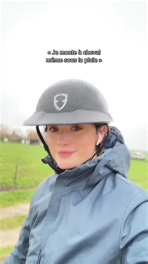 🫣🥲☔️ #equestrian #equitation #cheval #poney #pluie