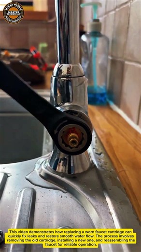 Stop Faucet Leaks Fast! Easy Cartridge Replacement DIY Guide