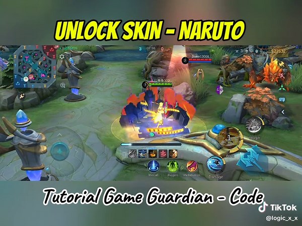 Naruto Unlock Skin Tutorial for Mobile Legends