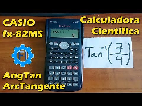 ArcoTangente en Calculadora Científica Casio fx-82MS - Salvador FI