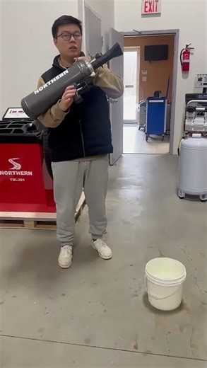 Our 6L Bead Blaster how powerful it is