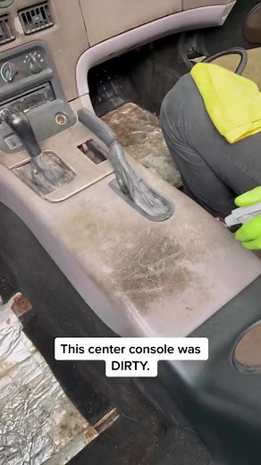 Who can tell me what car this center console belongs to? #wddetailing #detailing #carwash #carcleaning #satisfying #oddlysatisfying #satisfyingvideos #asmr #asmrvideo #steamcleaning #carseat #cardetailing #detailingcars #detailingaddicts #detailingboost #carwashing #interiordetailing | WD Detailing