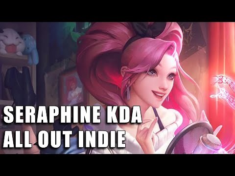 Seraphine KDA All Out Indie - League of Legends (Completo)