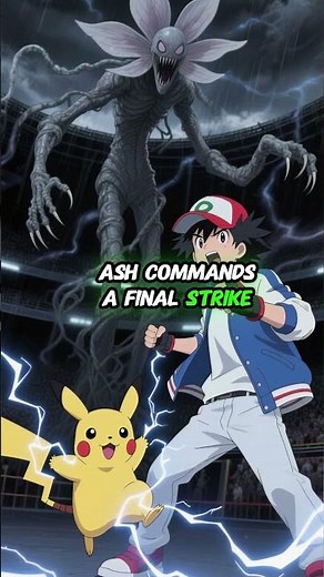 Ash and Mike’s Ultimate Battle in Hawkins | Pokemon x Stranger Things