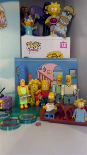 My Simpsons collection #thesimpsons #actionfigures ￼#collection