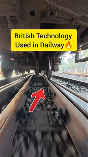 This method is used all over the world🔥😍 #railtrack #railway #transition #trackchange #shortsfeed
