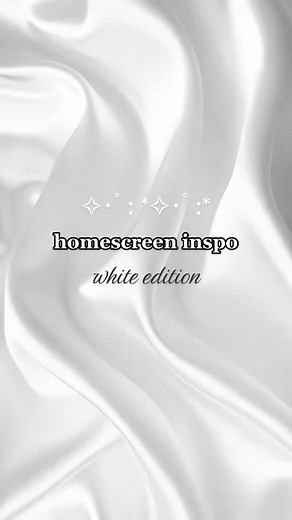 Minimalist White Edition iOS Homescreen Inspiration
