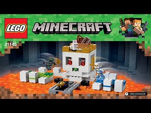 ⛏ LEGO instructions ⛏ Minecraft ⛏ 21145 ⛏ The Skull Arena ⛏