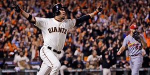 Giants among men: SF walks off to win NL pennant