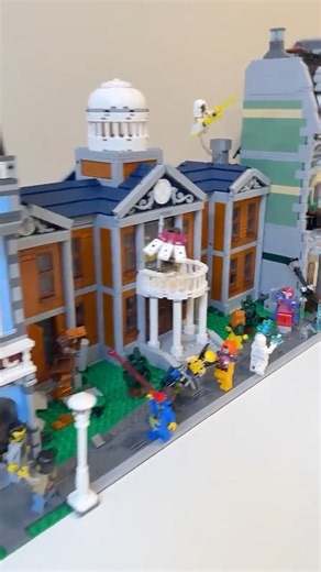 This LEGO Modular looks better alone... #lego #legocity #legocollection