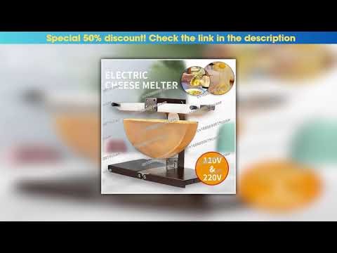 Unboxing Commercial Electric Cheese Melting Machine, Raclette, Cheese Grill,Cheese Heating Machine,