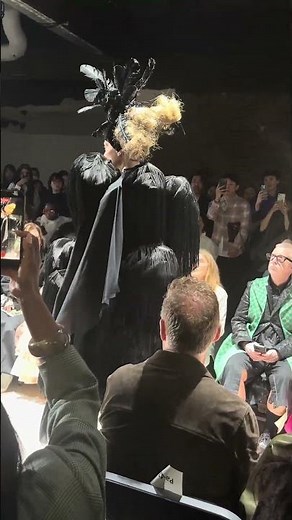 Final look at comme des garçons fall 2026 #fashionshow #cdg #fashion #fashiontrends