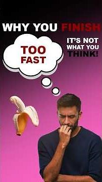 Premature Ejaculation: 4 Main Causes & How to Fix It FAST! 🔥 | Men’s Health Explained #menshealth