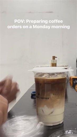 Monday mornings can get a little bit hectic for our baristas, but here at But First, Coffee, we find joy in creating your drink that helps kick start your week!☕️✨ So drop by at any of our branches now and let’s get this week started 💪 | But First, Coffee PH