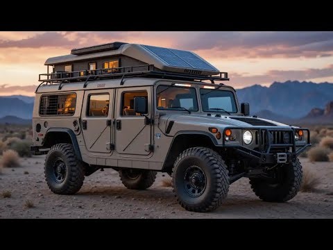 2026 Humvee Camper Van Build – The Ultimate Off-Road Beast!
