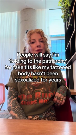 Wild concept: I can be feminist and still like my body how I want it. #tattooedgirls #hotgirlthoughts #womenontiktok #fypシ #bodyautonomy
