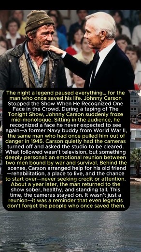 Johnny Carson Stopped His Show 😭 Emotional Reunion With War Hero Friend | Untold Story