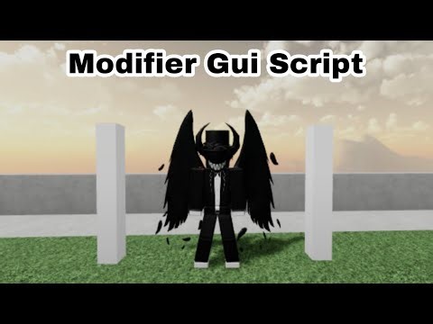 Roblox Modifier Gui Script (Pastebin/Mediafire)