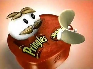 Pringles Snack Stacks Ad- Cafeteria (2002)