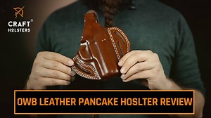 8.6K views · 35 reactions | Take a look at our Leather Pancake Holster w. 2 Carry Positions. It's a custom made piece of craftsmanship for only $66.95 that can be made for your pistol or revolver. Get Yours Now At: https://bit.ly/2GMuDr1 | Craft Holsters | Facebook
