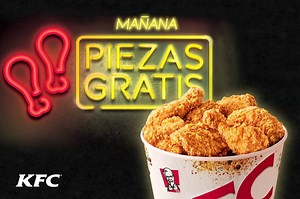 Te recordamos que mañana es día de... ¡Piezas gratis! 😍🙌🍗 | KFC