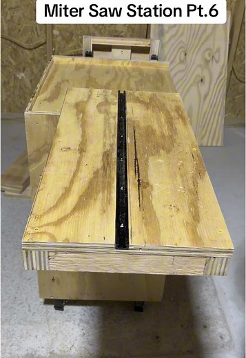 Build a Miter Saw Station with T Track Installation